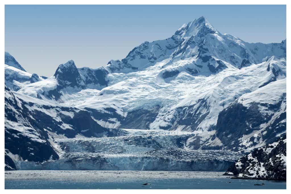 Glacier Bay is one of the best places to see glaciers meeting the sea, making it one of the best west coast national parks. 