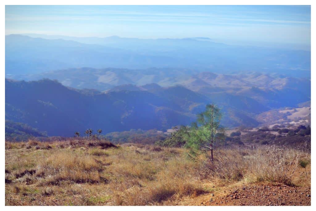 The views from Mt Diablo are what make it one of the best bay area car camping destinations. 