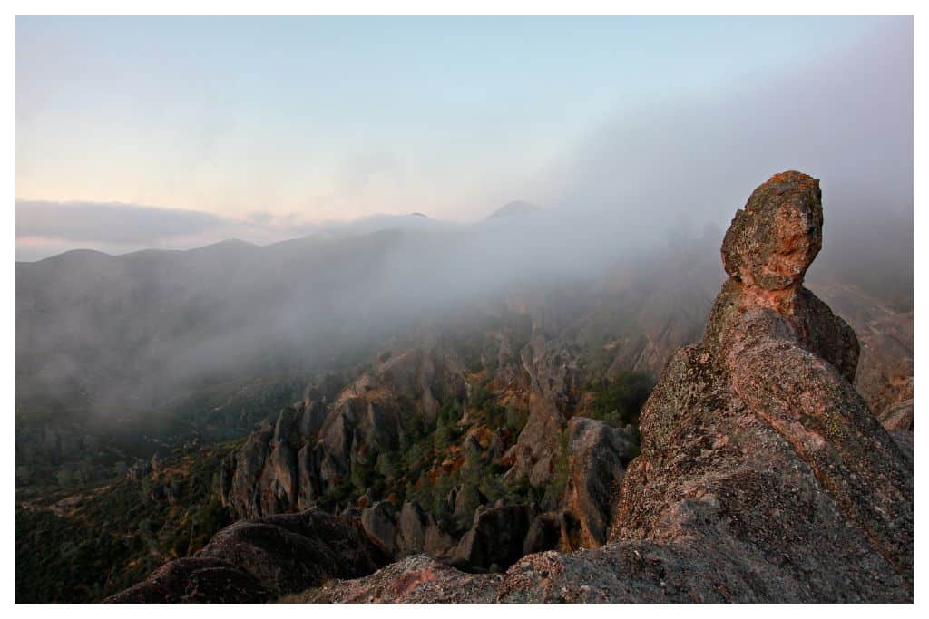 Seeing the unique rock formations are one of the many great things to do in Pinnacles National Park. 