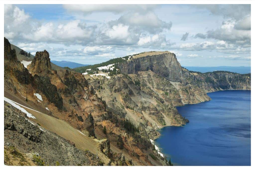 The hike to Garfield Peak provides some of he best views of Crater Lake. 